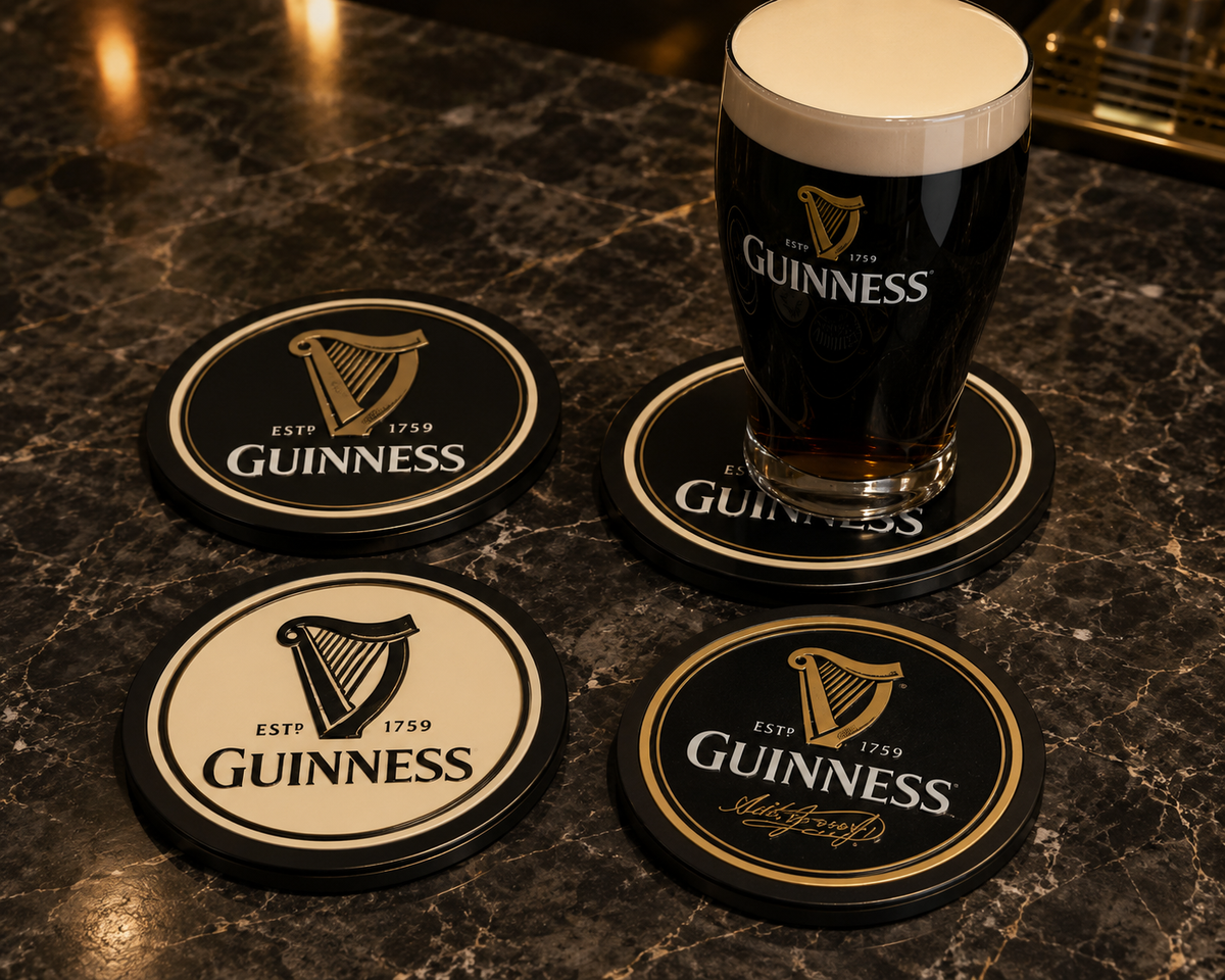 Custom Inlay Beer Mats